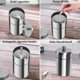 thumbnail image 4 of Cendrier En Acier Inox Avec Couvercle, Cenicero Exterior Coupe-vent Et Impermable Facile Nettoyer Beau Cendriers Paissi Anti Odeur Pour Exterieur Auto, 4 of 5