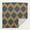 thumbnail image 2 of "S4Sassy Yellow Seamless Damask Dinner Table Linen Re-Usable Printed Decor Napkins Set 18 x 18""(Pack of 6)", 2 of 8