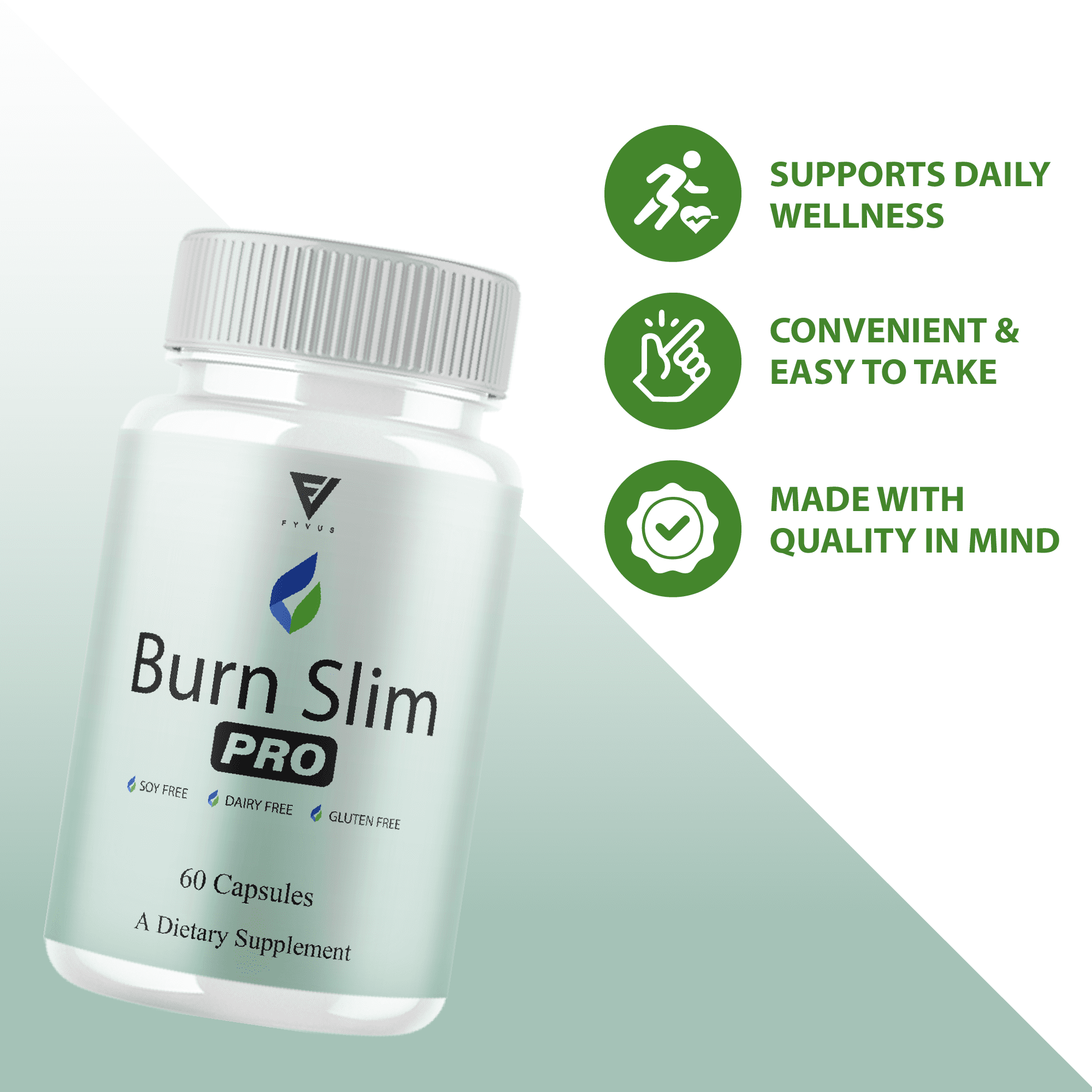 (2 Pack) Burn Slim Weight Management, BurnSlim Pro Overall Health Support Pills (120 Capsules)