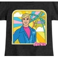 thumbnail image 3 of Barbie - Ken In Malibu - Girls Fitted Short Sleeve Graphic T-Shirt, 3 of 5