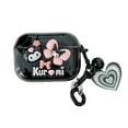 thumbnail image 1 of Kuromi Cartoon Novelty Case Cover For AirPods 1/2 3 Pro, Shockproof Protective Cover, 1 of 4