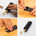 thumbnail image 2 of SURJDE Garlic Press Rocker-Chefs Choice Stainless Steel Garlic Press Rocker Stainless Steel Garlic Mincer Crusher, Food Grade Approved, Kitchen Utensils with Garlic Mincing Chopper Peeler an, 2 of 6