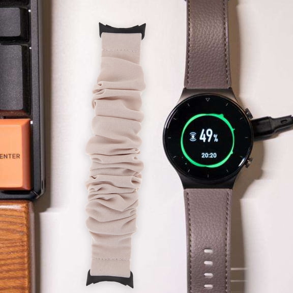 Healifty 2-Pack Smartwatch Replacement Bands Material Strap for Daily Wear Versatile Style Compatible with Multiple Models
