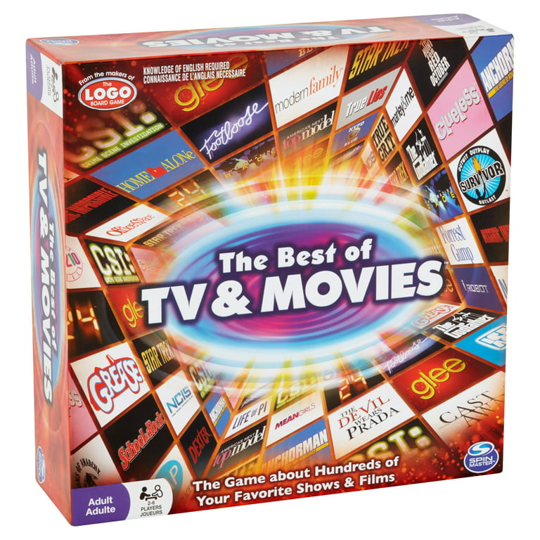 Spin Master Logo Board Game Best of TV & Movies