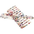thumbnail image 5 of KAKOWELY 2pcs Wide Tooth Comb Detangle Comb Curly Hair Comb Wet and Dry Use Combs,6.42"X1.3"X0.2", 5 of 5