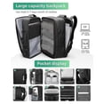 thumbnail image 3 of 23l/40l Business Carry-on Travel Backpack, Lightweight Flight-approved Expandable Weekender Bag With Usb Charging Port Fit 17.3 Laptop (26-30l), 3 of 5