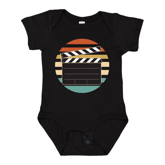 Inktastic Movie Film Clapboard Boys or Girls Baby Bodysuit
