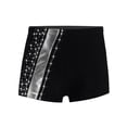 thumbnail image 1 of Moggemol Kids Girls Dance Shorts Ballet Gymnastics Dance Bottom Shiny Rhinestone Shorts Silver 16, 1 of 5
