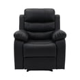thumbnail image 1 of Sofa Reclinable Midtown Concept 1 Plaza Color Negro, 1 of 4