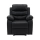 thumbnail image 1 of Sofa Reclinable Midtown Concept 1 Plaza Color Negro, 1 of 4