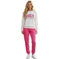 thumbnail image 1 of Set Mujer Sudadera Estampada y Pants Casual Cálido, 1 of 5