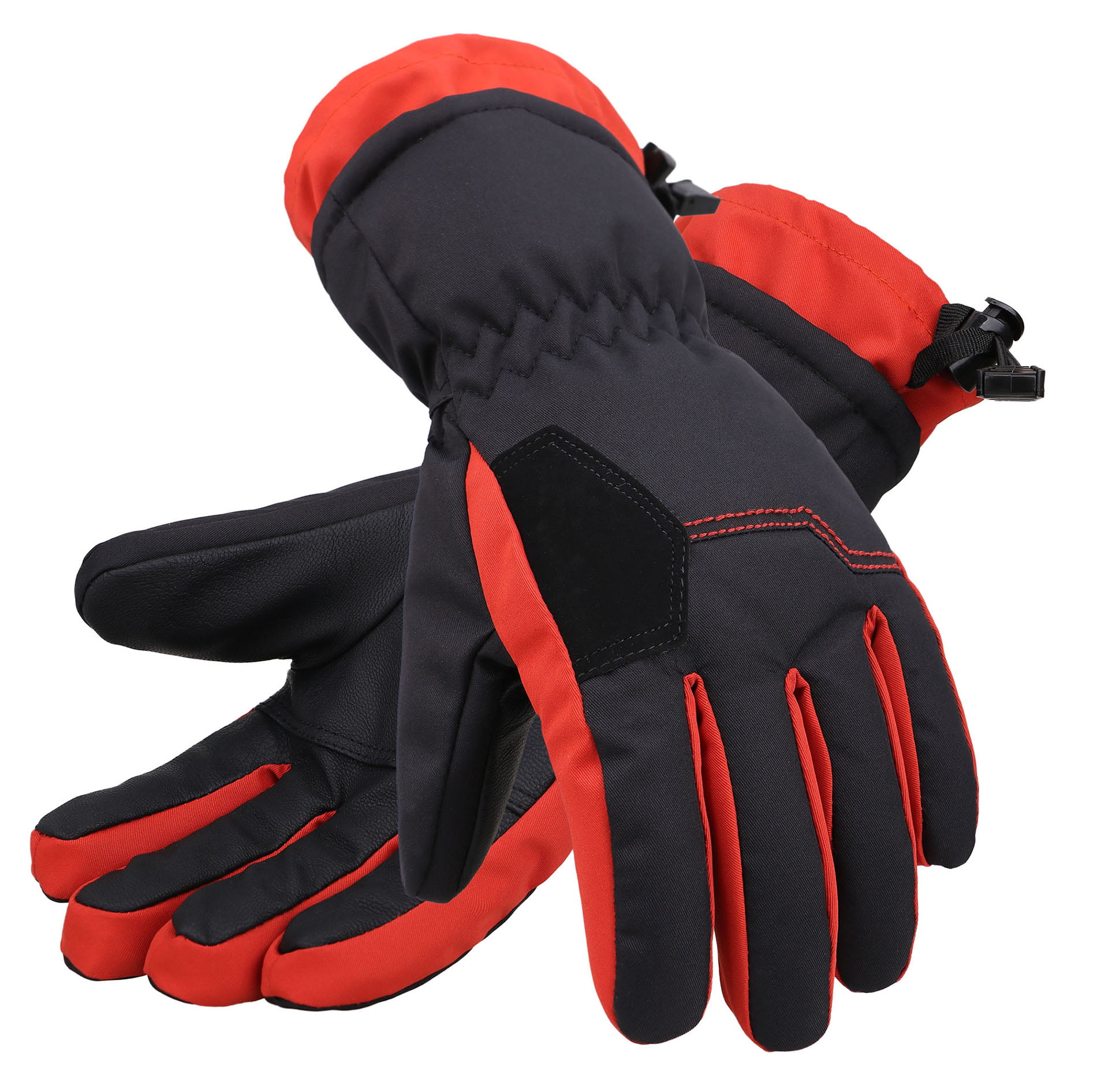 Details about   Snow Gloves Waterproof Warm Winter Snow Mitten for Kids Skiing & Snowboarding 