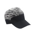 thumbnail image 4 of wig cap wig baseball hat wig visor hat wig baseball cap short hair wig hat, 4 of 9