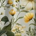 thumbnail image 3 of Designart "Neutral Botanical Harmony III" Boho Blackout Curtain Single Panel, 3 of 4