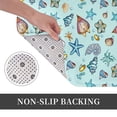 thumbnail image 3 of Kdxio Sea Shells 2,16" x 24", Non-Slip Front Door Mats,Outdoor Welcome Mat Washable, 3 of 9