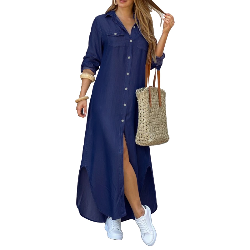 walmart denim dress