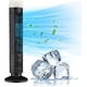thumbnail image 1 of 15' Rechargeable Tower Fan Portable Floor Bladeless Fan Table Airs Cooler Vertical Tower Fan for Bedroom Office, 1 of 5