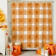 thumbnail image 4 of Shower Curtains for Bathroom-72"x72",Thanksgiving Day Autumn Leaves Waterproof Bath Curtain Grommet Shower Curtain Set with Hooks, 4 of 6