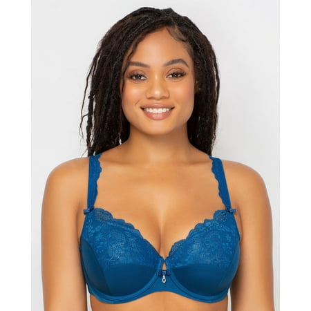 

Tulip Lace Push Up Bra - Blue Sapphire - Final Sale!