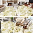 thumbnail image 5 of Watercolor Forest Green Area Rugs 8'x10', Washable Small Throw Rugs for Living Room Patio, Abstract Art Modern Trees Indoor Outdoor Rug Non-Slip Low Pile Carpet Runner Reversible Floor Mats, 5 of 8