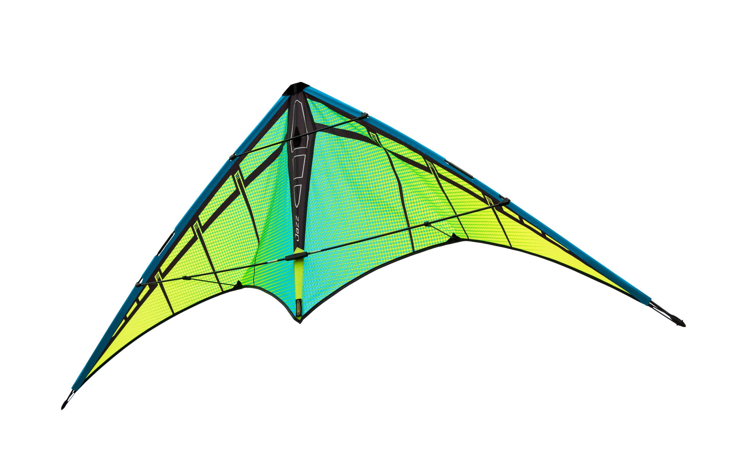 Prism Kite Technology Jazz Dual-line Sports Kite, Ready to Fly with Flying Lines, Wrist Straps, Winder, Instructions and Storage Bag