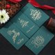 thumbnail image 2 of 12 creativas tarjetas de felicitación retro bronceadas Tarjeta de felicitación Tarjeta de San Valentín Tarjeta de Navidad Día del Maestro Tanabata Navidad verde universal, 2 of 5