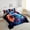 Blue Orange, variant on Gamer Gaming Twin Bedding Retro Neon Gaming Comforter Set Teen Video Game Bedding Comforter Sets Space Game Play Gamepad Duvet Insert Game Room Decor Quilt