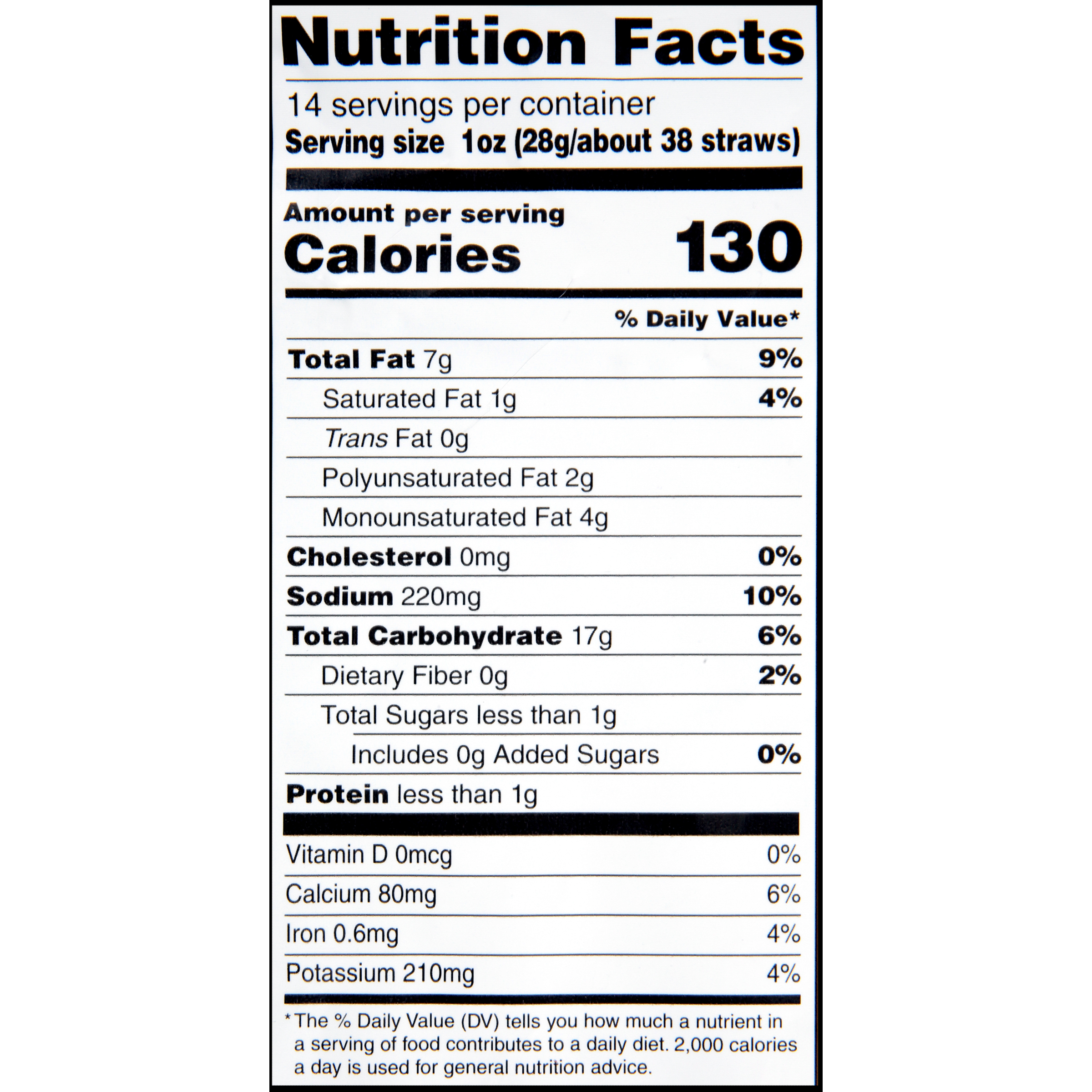 Sensible Portions Gluten-Free Sea Salt Garden Veggie Straws, 14 oz - image 3 of 5