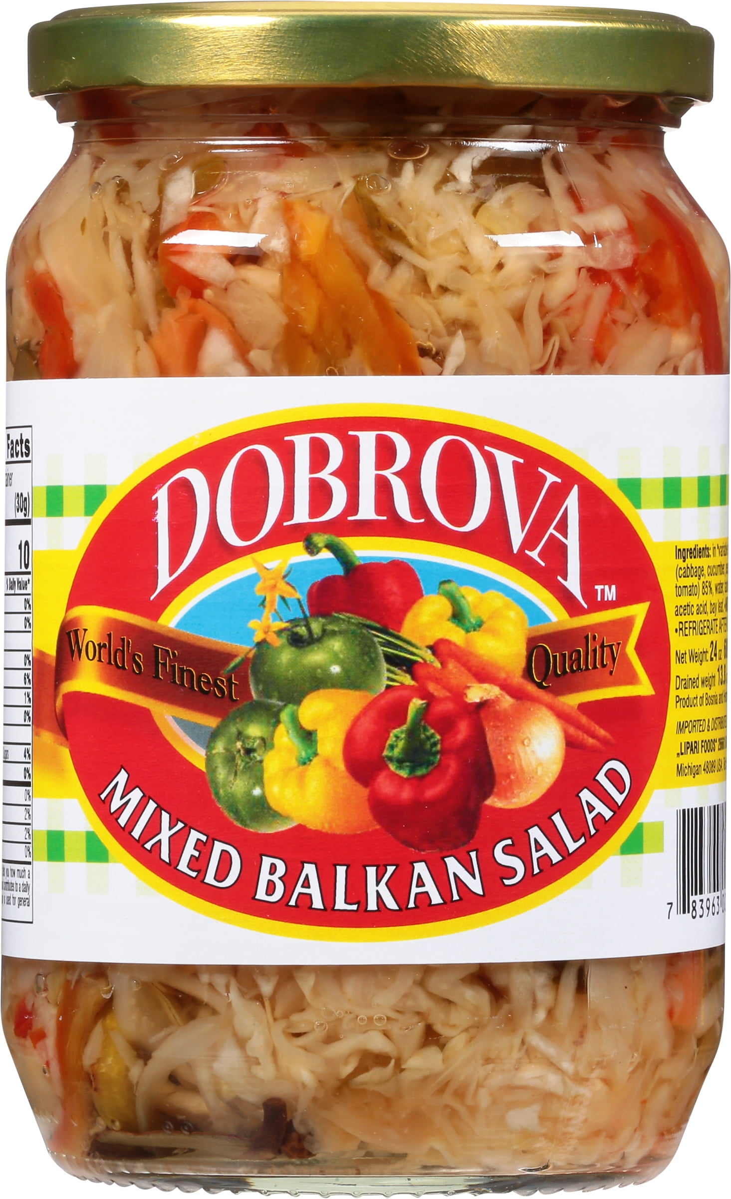 Tuts Mediterranean Dobrova Balkan Salad, 16 oz