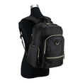 thumbnail image 3 of Eastsport Unisex Lauren 2.0 Backpack, Black/Gold, 3 of 8