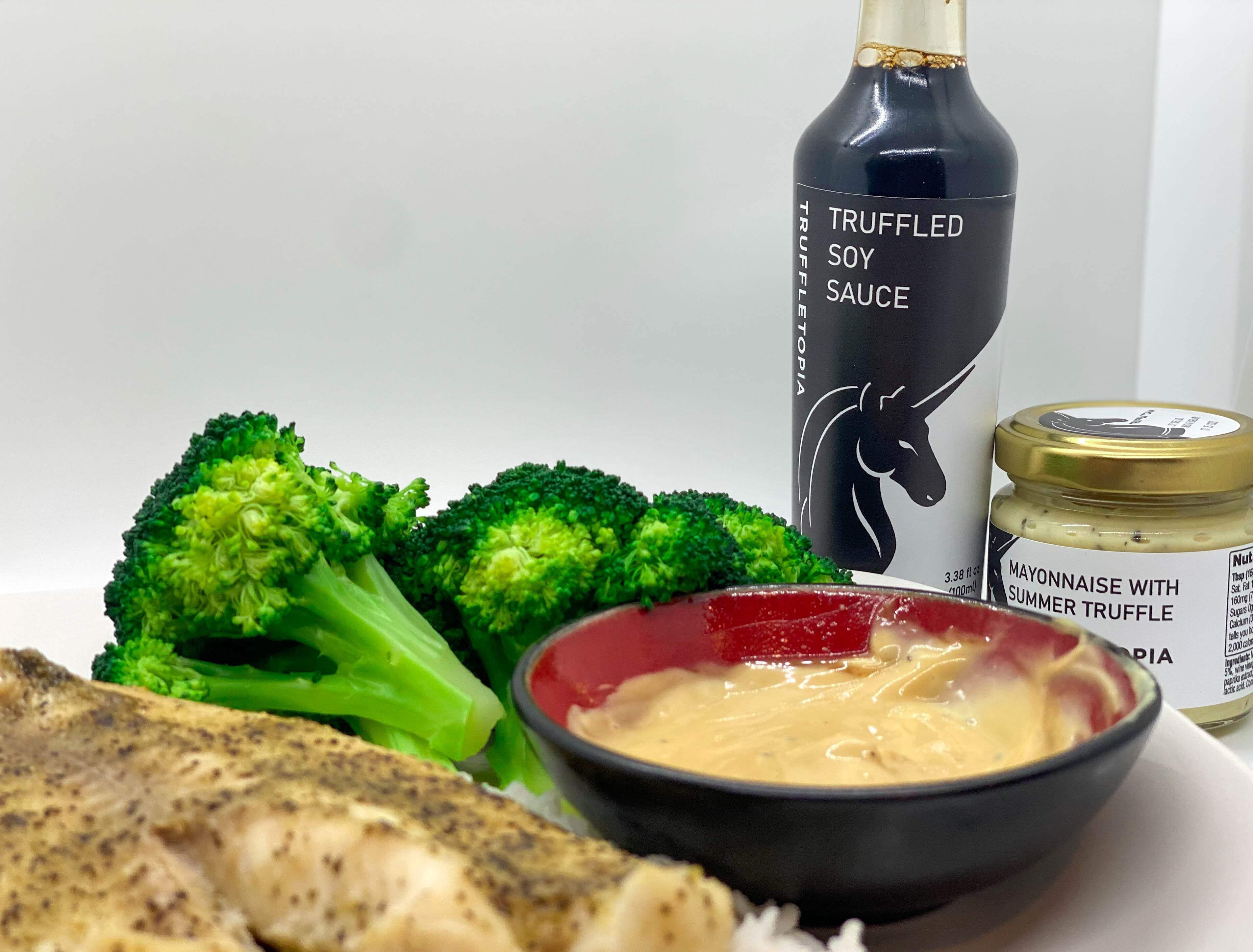 Truffletopia | Mayonnaise with Summer Truffle | 2 Pack, 2.8 oz Each