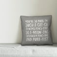 thumbnail image 3 of Creative Products You're So Purrty 18x18 Spun Poly Pillow, 3 of 3