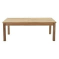 thumbnail image 3 of Modway Marina Outdoor Patio Teak Rectangle Coffee Table in Natural, 3 of 6