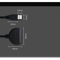 thumbnail image 4 of Fauful USB3.0 to SATA Hard Disk Cable 2.5/3.5 inch Hard Disk Drive Easy Drive Cable, 4 of 5