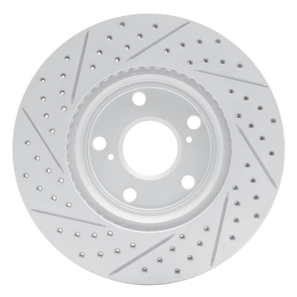 Dynamic Friction Company 830-76055R DFC Geoperformance Rotor - Drilled and Slotted