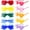 Heart, variant on 10/20 Pack Star/Heart Shape/Round/Butterfly/Cat Eye/Rectangle/Fire Rimless Tinted Party Sunglasses Color Glasses Fire