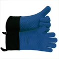 thumbnail image 1 of Guantes de barbacoa para utensilios de barbacoa, guantes de barbacoa resistentes al calor, manoplas de silicona para horno, agarraderas largas antideslizantes impermeables para b, 1 of 5