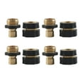thumbnail image 1 of 4x 3/4 Manguera de jardín conector rápido Multipropósito Anti reemplazo de agua de fuga, Conector adaptador de manguera de jardín, 1 of 8