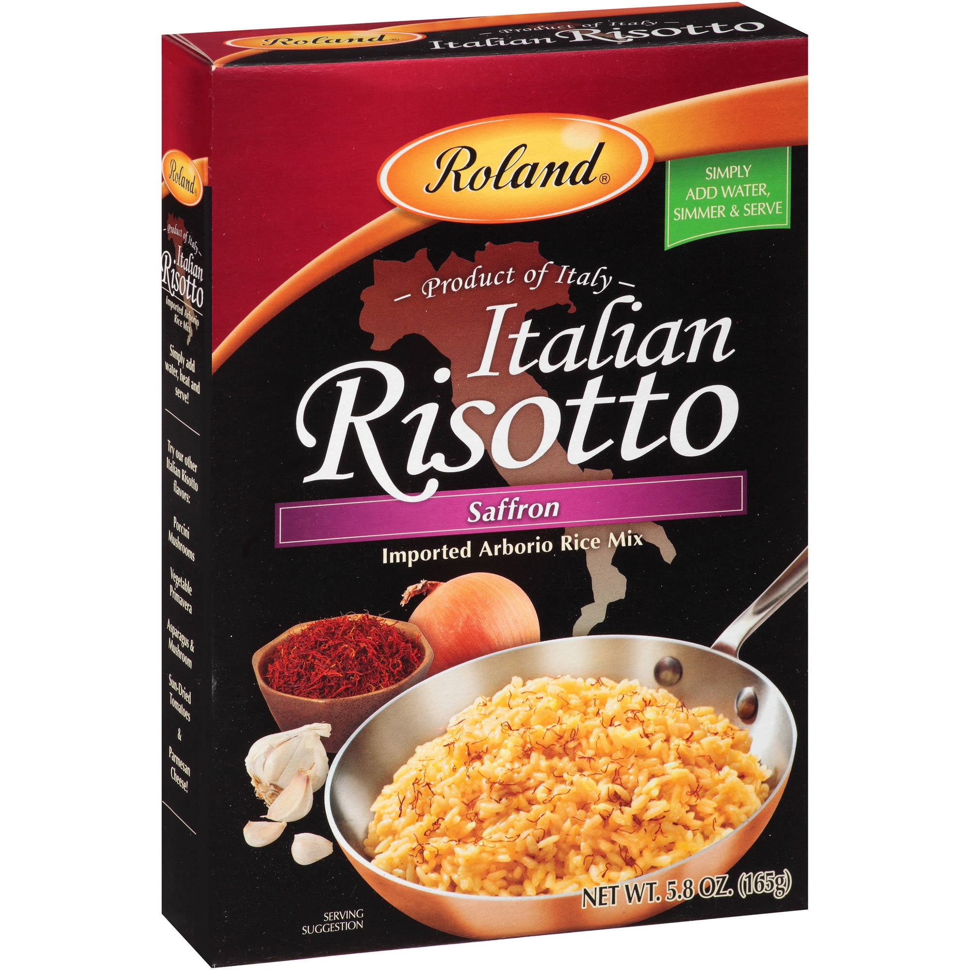 Roland Saffron Italian Risotto, 5.8 oz by American Roland