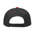 thumbnail image 4 of Sandwich Visor Baseball Caps, Blk/Red, 4 of 4