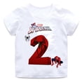 thumbnail image 1 of Marvels camiseta de cumpleaños para niños y niñas, ropa Digital, Pup Wiki, Spiderman, Tops de verano, ropa para niños, regalos para años, 1 of 4