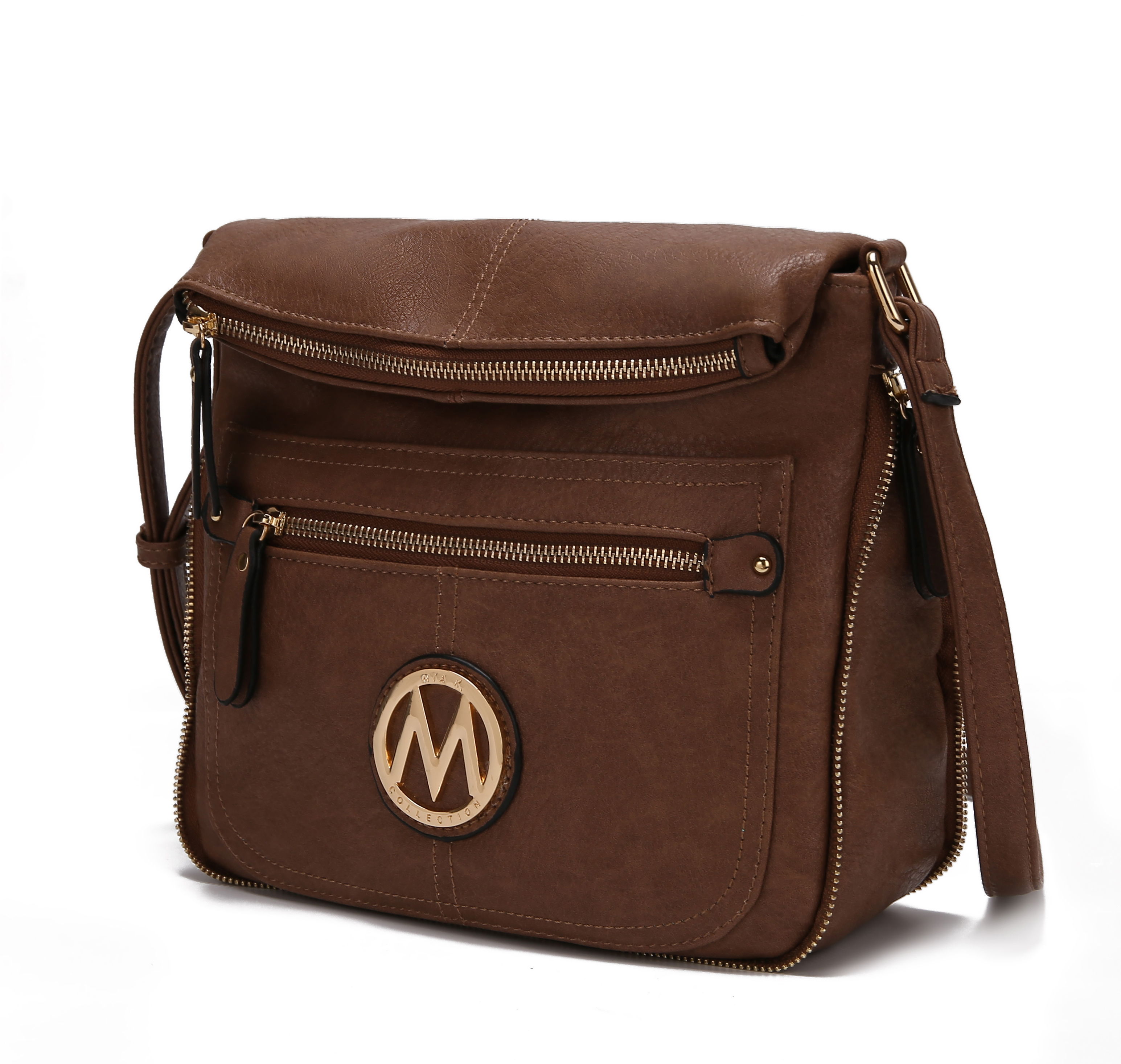 MKF Collection Luciana Crossbody Bag by Mia K. Khaki