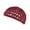 Burgundy, variant on Crochet Hair Net Western Handwoven Vintage Hat Knitted Hollow Wigs Caps