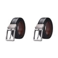 thumbnail image 4 of Wisewang Ceinture Décontractée pour Homme avec Boucle Réversible Style Durable et Soigné Ceinture en Peau de Vache Ceinture Réversible Complets Original 120cm 2Ensemble, 4 of 6