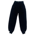 thumbnail image 1 of Pantalones 1/6, elegantes, de moda, hechos a mano, para muñecas en miniatura, pantalones casuales para 12 pulgadas Negro, 1 of 9