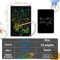 thumbnail image 2 of Tableta de escritura LCD Electight, paquete de 2 unidades, 30 cm, para niños, con función de bloqueo y borrado, 2 of 7