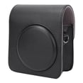 thumbnail image 4 of PU Camera Case Bag, Camera Case Bag Metal Shoulder Belt Adjustable Buckle Removable Lens Cover  For   Mini70 Black, 4 of 8