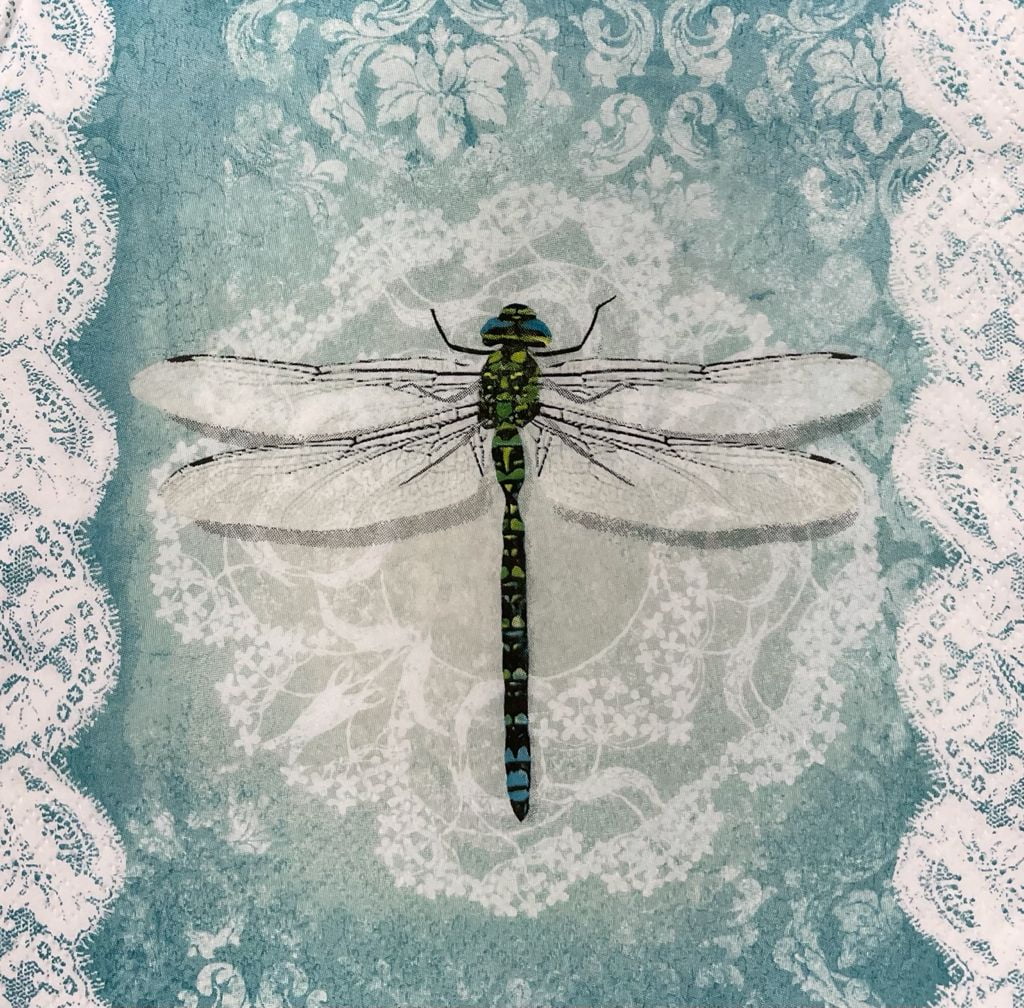 4 x Single Paper Napkins/3 Ply/Decoupage/Dining/Craft/Dragonflies 