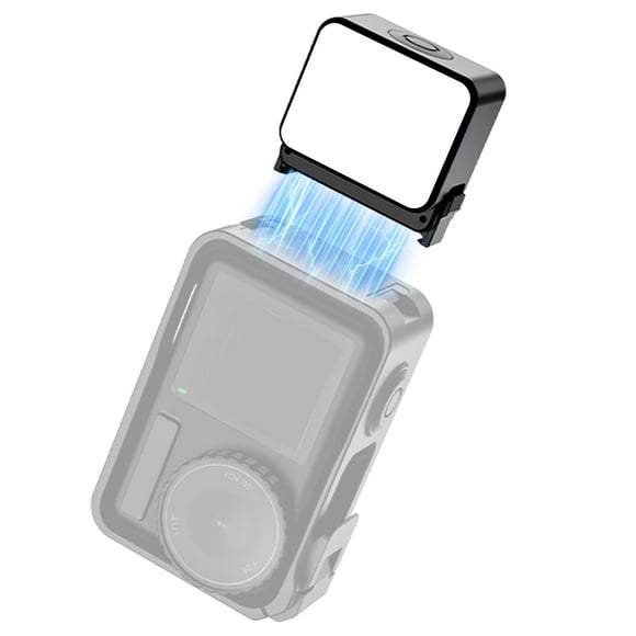 Lámpara LED para cámara de acción para vlogs ULANZI LM18 a prueba de agua