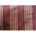 thumbnail image 4 of oneOone Cotton Silk Burgundy Fabric Stripes Sewing Material Print Fabric By The Yard 42 Inch Wide, 4 of 4